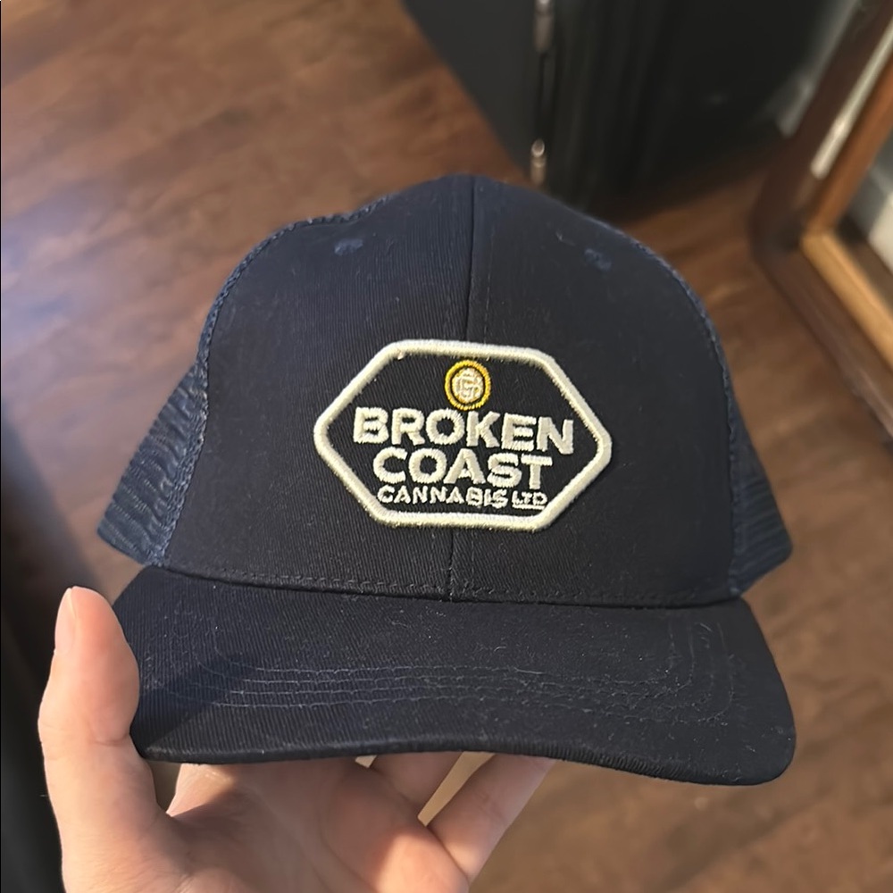 SOLD Navy Trucker Hat